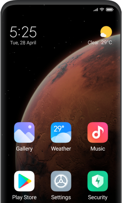 miui 12 home screen