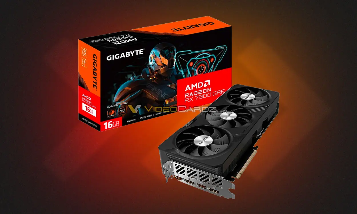 GIGABYTE Releasing RX 7900 GRE Gaming GPU Soon